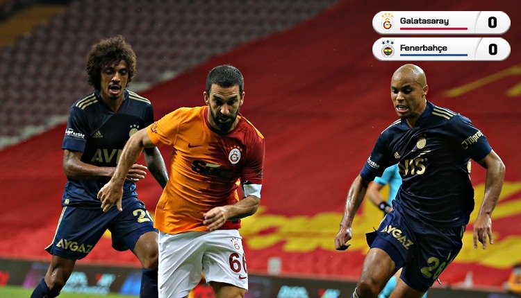 Galatasaray - Fenerbahçe derbisinde gol sesi çıkmadı (İZLE)