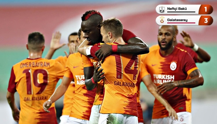 Galatasaray, Neftçi Bakü'yü 3 golle eledi! Rakibi belli oldu (İZLE)