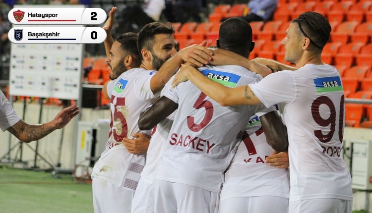 Hatayspor 2-0 Başakşehir maç özeti ve golleri (İZLE)