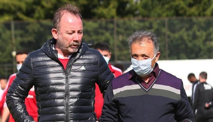 Beşiktaş'ta kriz çözüldü! Sergen Yalçın - Ahmet Nur Çebi