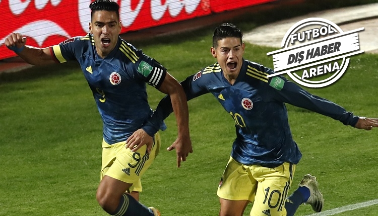 Falcao'nun 90'da golü (İZLE) Kolombiya'yı yeniden kurtardı