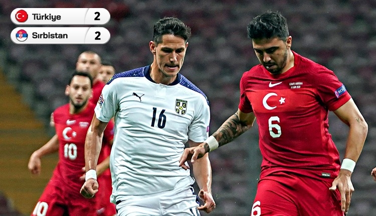 Geri döndük! Türkiye 2-2 Sırbistan maç özeti ve golleri izle