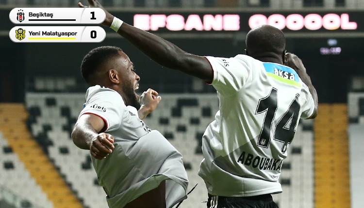 Beşiktaş 1-0 Yeni Malatyaspor maç özeti ve golü (İZLE)