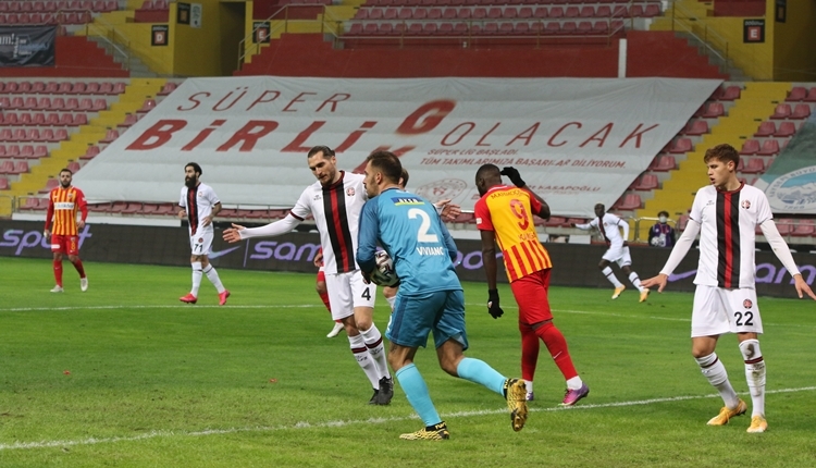 Kayserispor 0-0 Fatih Karagümrük maç özeti izle