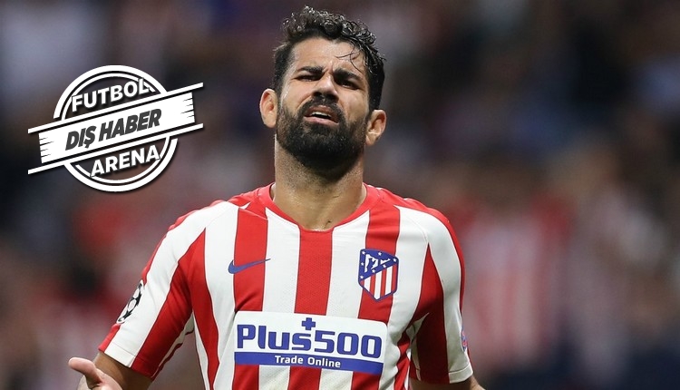 Atletico Madrid'den Diego Costa açıklaması! Sözleşmesi feshedildi