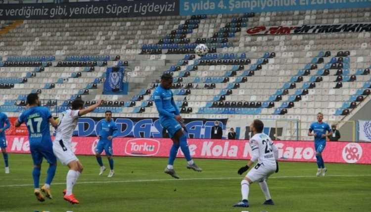 Erzurumspor'un galibiyet özlemi 9 maça çıktı