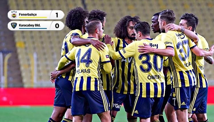 Fenerbahçe 1-0 Karacabey Belediyespor maç özeti (İZLE)