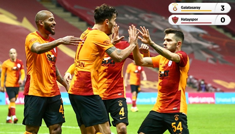 Galatasaray evinde Hatayspor'u devirdi (İZLE)