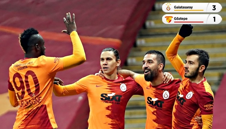 Galatasaray, Göztepe engelini 3 golle geçti (İZLE)