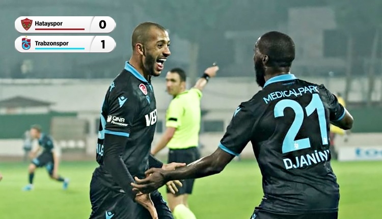 Hatayspor 0-1 Trabzonspor maç özeti ve golleri (İZLE)