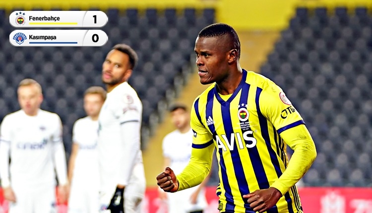 Fenerbahçe çeyrek finalde! Fenerbahçe 1-0 Kasımpaşa maç özeti