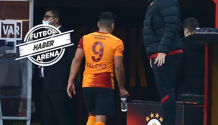 Galatasaray'da Falcao sakatlandı! İlk açıklama