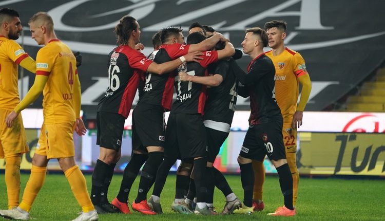 Gaziantep FK 2-1 Kayserispor maç özeti ve golleri (İZLE)