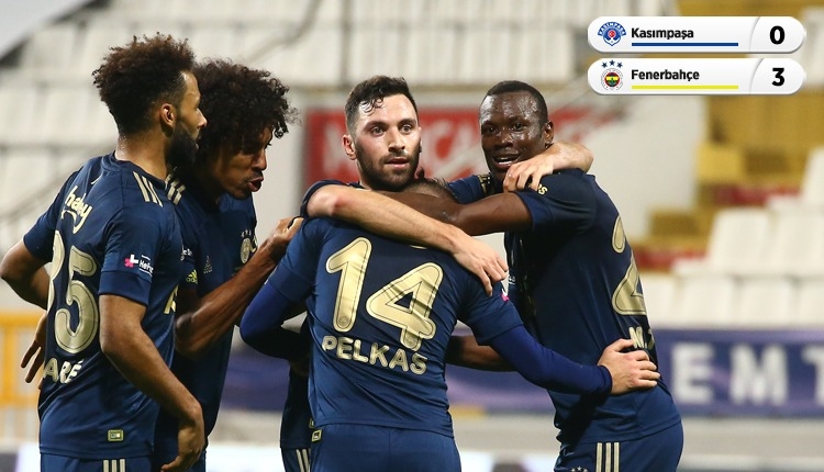 Kasımpaşa 0-3 Fenerbahçe maç özeti ve golleri İZLE