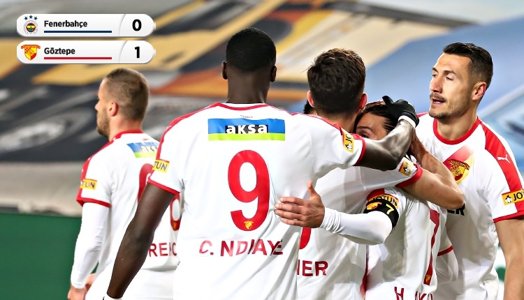 Fenerbahçe 0-1 Göztepe maç özeti ve golü (İZLE)