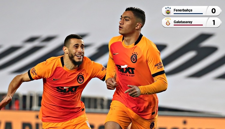 Galatasaray, Kadıköy'de Fenerbahçe'yi tek golle geçti (İZLE)