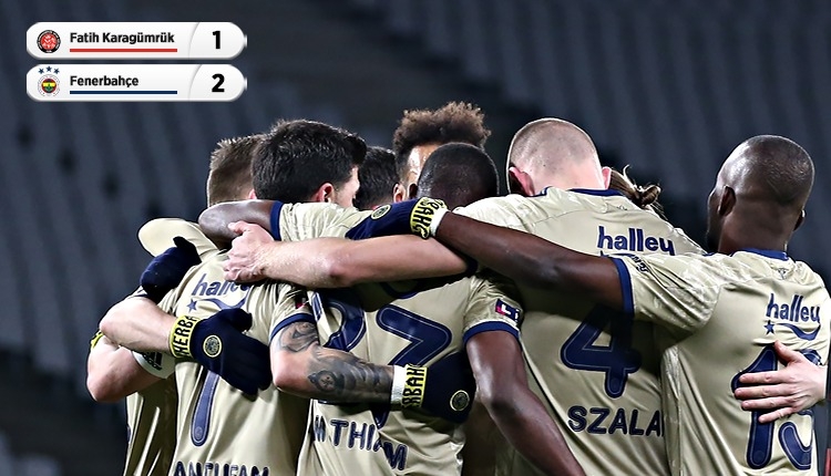 Karagümrük 1-2 Fenerbahçe maç özeti ve golleri (İZLE)