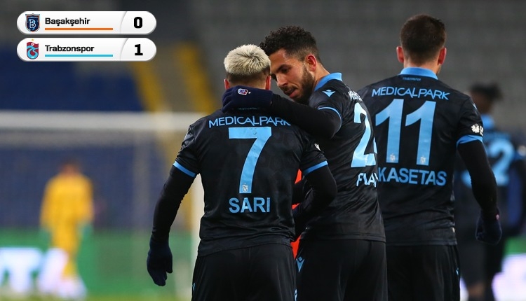 Medipol Başakşehir 0-1 Trabzonspor maç özeti ve golü (İZLE)