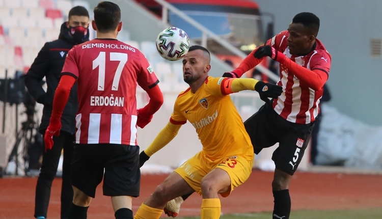 Sivasspor 2-0 Kayserispor maç özeti ve golleri (İZLE)