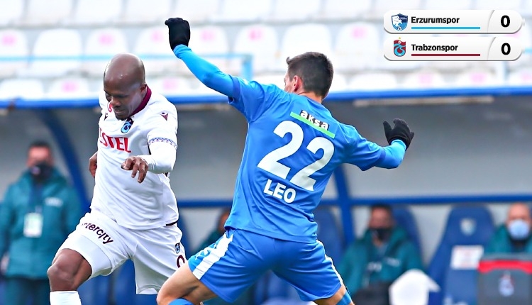 BB Erzurumspor 0-0 Trabzonspor maç özeti (İZLE)