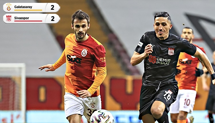 Galatasaray 2-2 Sivasspor​​​​​​​ maç özeti ve golleri (İZLE)