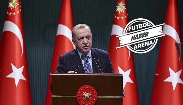 Cumhurbaşkanı Erdoğan'dan taraftar müjdesi