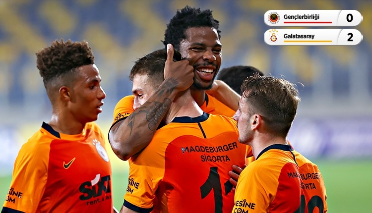 Gençlerbirliği 0-2 Galatasaray maç özeti ve golleri (İZLE)