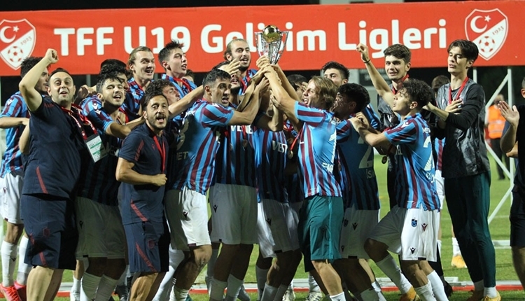 U19 Elit Gelişim Ligi şampiyonu Trabzonspor! Sezonun enleri...