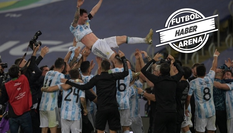 Copa America şampiyonu Arjantin