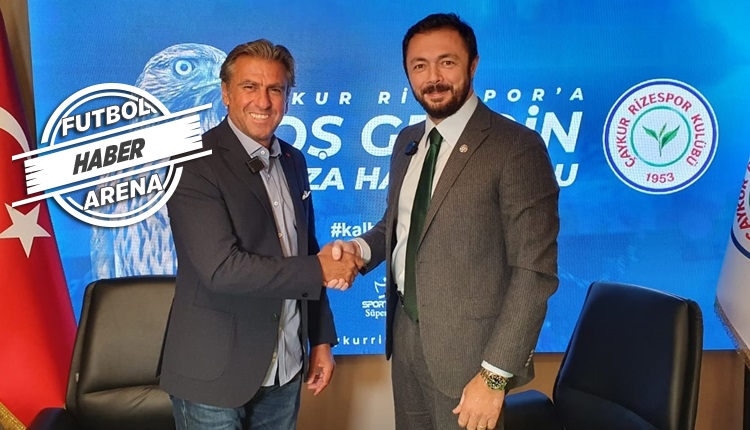 Çaykur Rizespor'un yeni teknik direktörü Hamza Hamzaoğlu