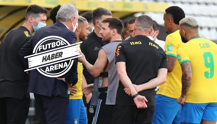 Brezilya - Arjantin maçı askıya alındı! İşte olaylar