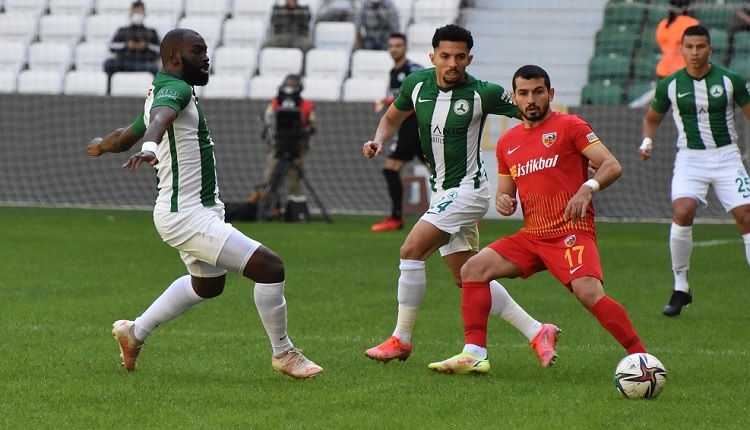 Giresunspor 1-1 Kayserispor maç özeti ve golleri İZLE