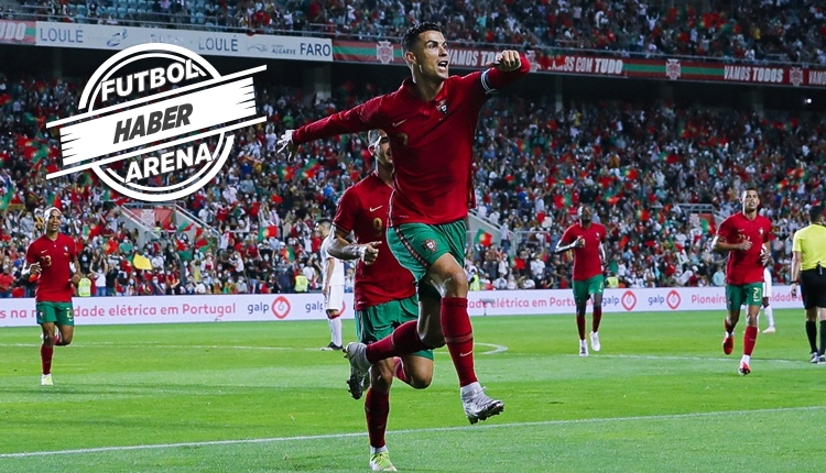 Cristiano Ronaldo'dan Portekiz formasıyla yeni rekor