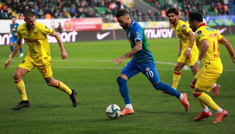 Çaykur Rizespor 3-1 Göztepe maç özeti ve golleri (İZLE)