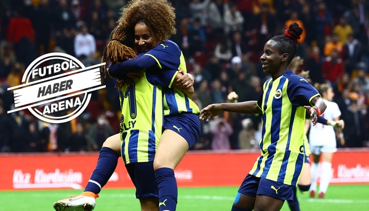 Kadın futbolunda tarihi derbi (Galatasaray 0-7 Fenerbahçe)