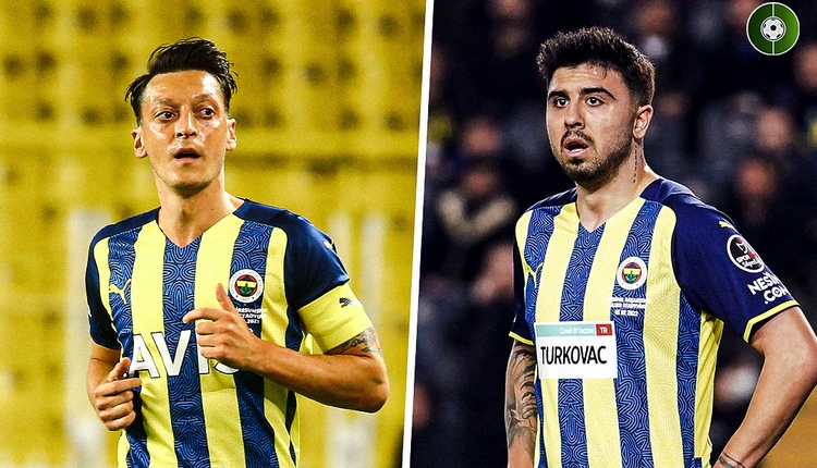 Fenerbahçe'de Mesut Özil ve Ozan Tufan kadro dışı