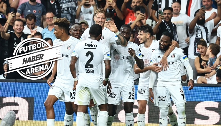 Beşiktaş, Vodafone Park'ta Karagümrük'ü 4 golle geçti (İZLE)