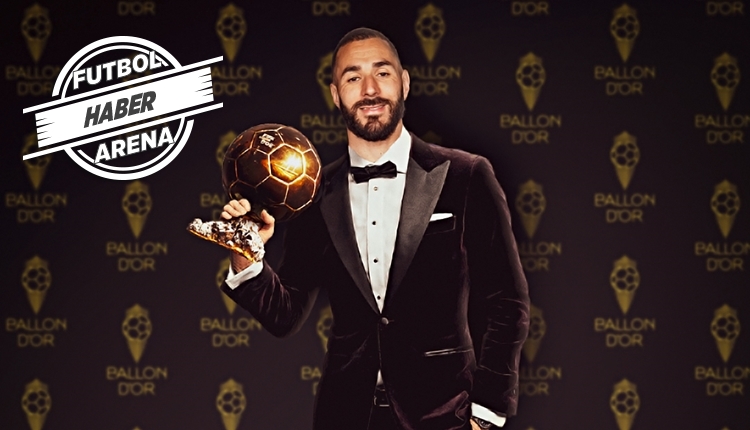 Karim Benzema, 2022 Ballon Dor ödülününün sahibi oldu