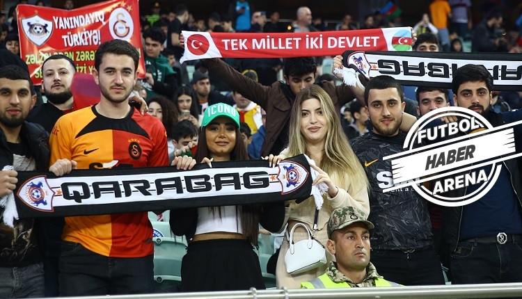 Bakü'de özel maç Karabağ 1-2 Galatasaray