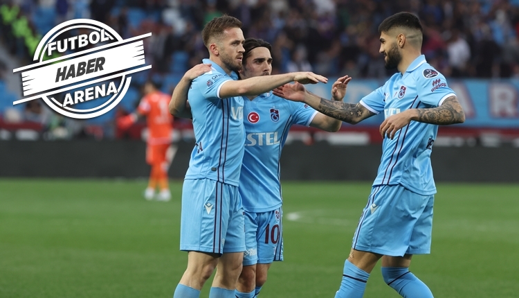 Trabzonspor 4-1 Adana Demirspor maç özeti ve golleri (İZLE)