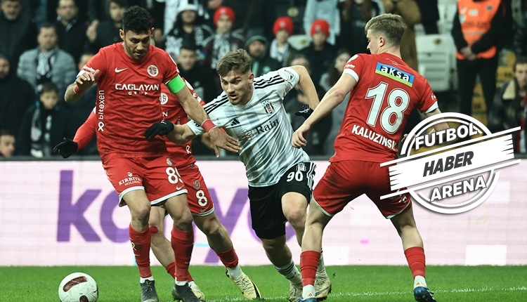 Beşiktaş 1-2 Antalyaspor maç özeti ve golleri (İZLE)