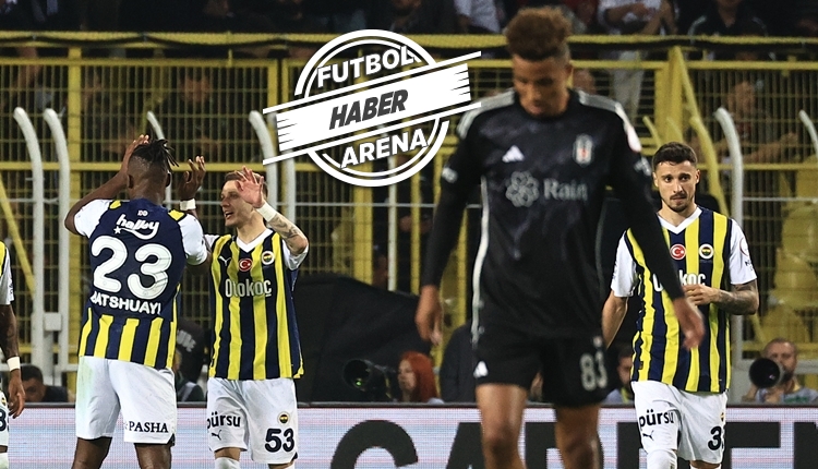 Fenerbahçe 2-1 Beşiktaş maç özeti ve golleri (İZLE)