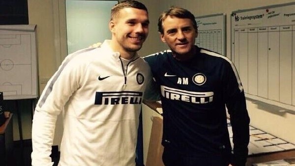 Lukas Podolski, Inter'de!