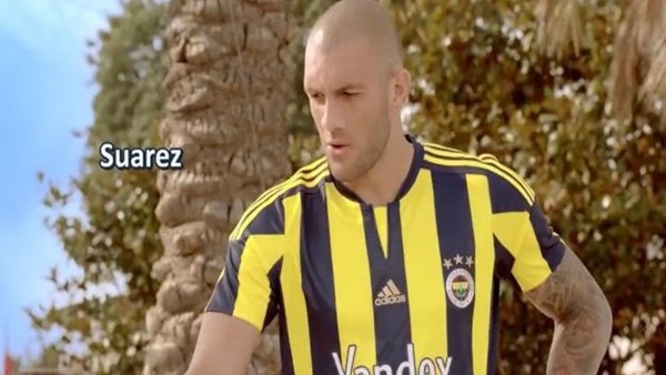 Fenerbahçe Yandex'in Fernandao'lu Suarez reklamı