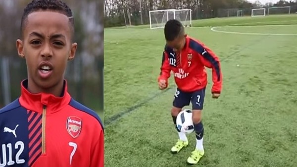 Genç Arsenal'li büyülüyor