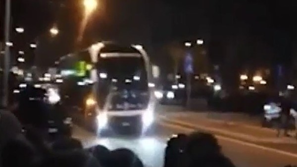Juventus otobüsüne bombalı saldırı