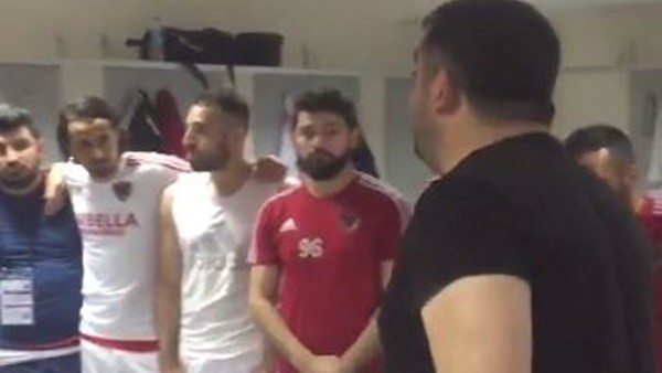 Ümit Özat'ın, Fenerbahçe maçı öncesinde soyunma odasındaki konuşması