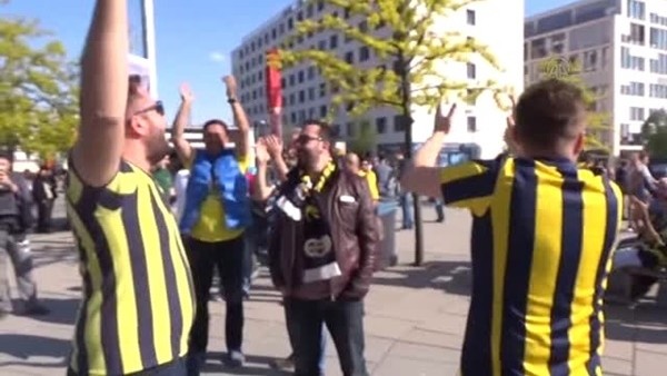 Berlin'de Fenerbahçe coşkusu