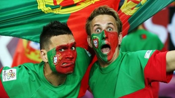 Portekiz taraftarlarında yarı final coşkusu