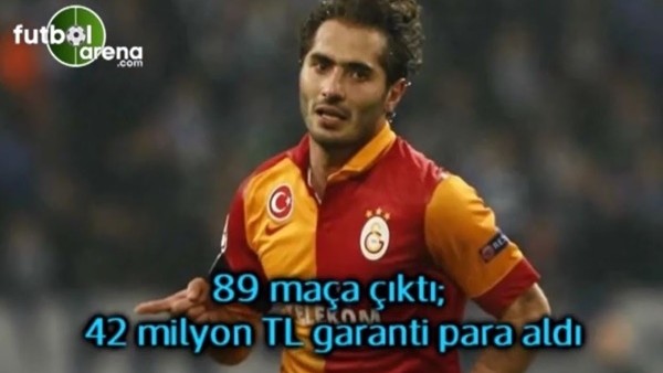 Hamit Altıntop, Galatasaray'da ne kadar kazandı?